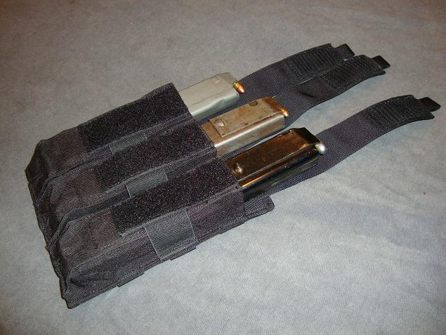 Triple SMG High Cap Magazine Pouch (Black)